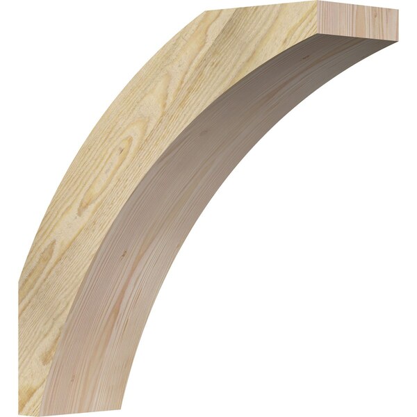 Ekena Millwork 6"W x 20"D x 20"H Thorton Rough Sawn Knee Brace, Douglas Fir BRC06X20X20THR00RDF - main